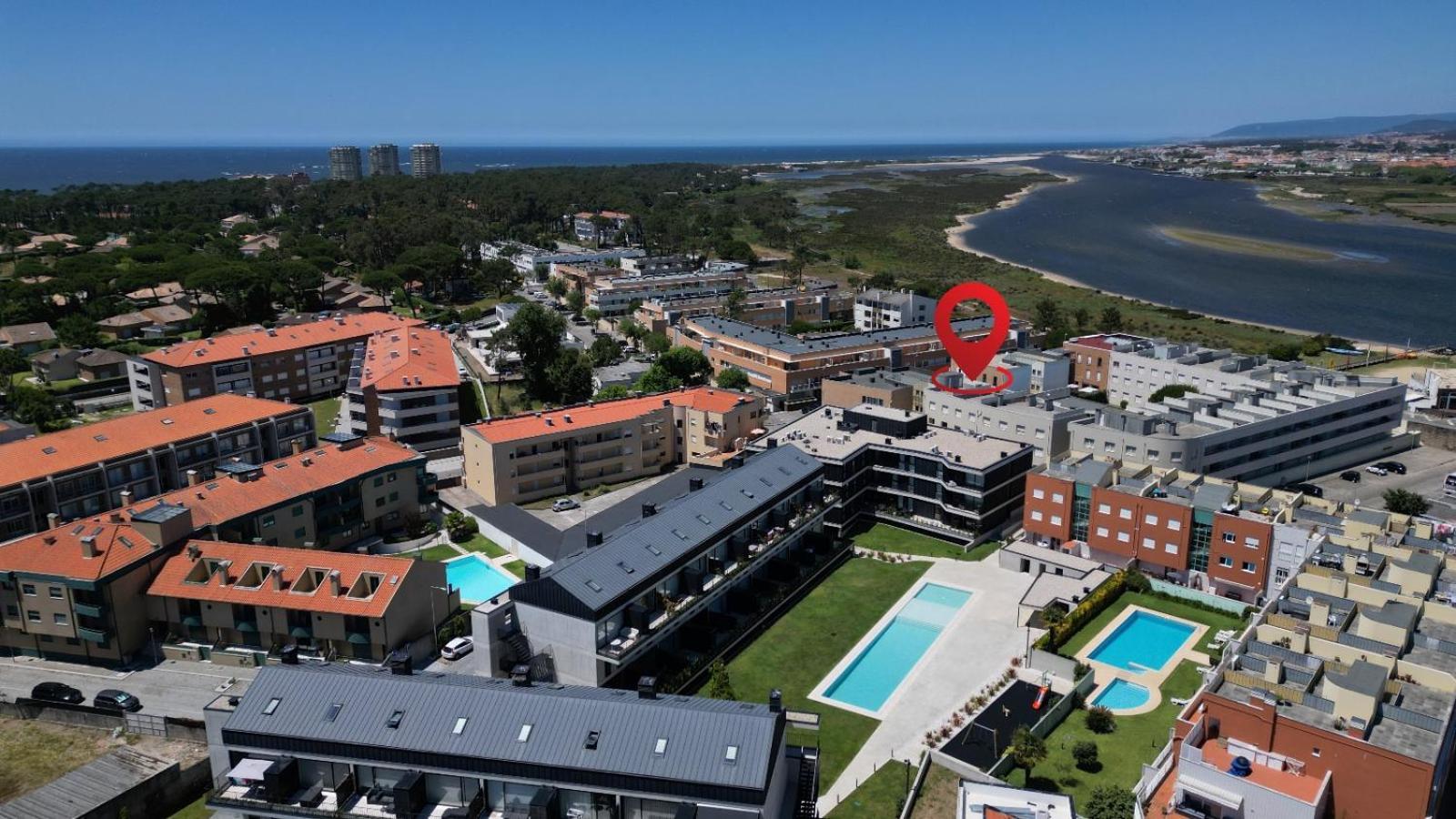 T3 Com Terraco A 500M Da Praia De Ofir Фан Экстерьер фото